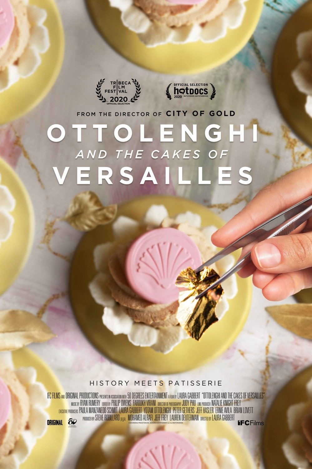 L'affiche du film Ottolenghi and the Cakes of Versailles