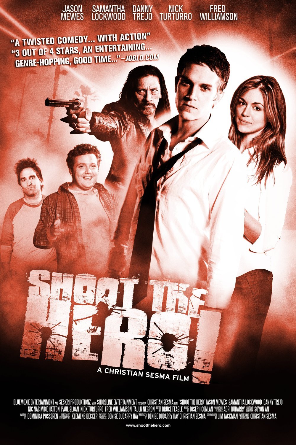 L'affiche du film Shoot the Hero!