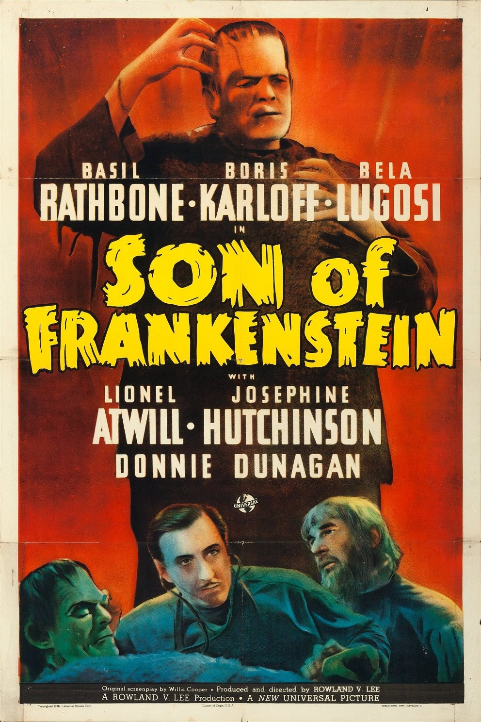 L'affiche du film Son of Frankenstein