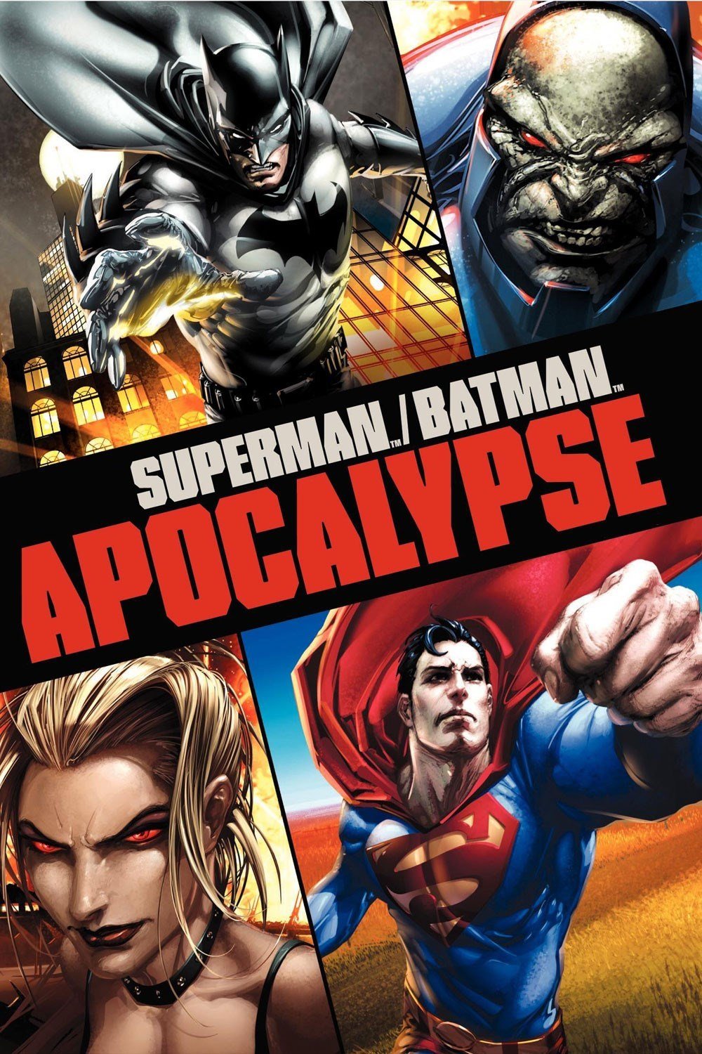 L'affiche du film Superman/Batman: Apocalypse