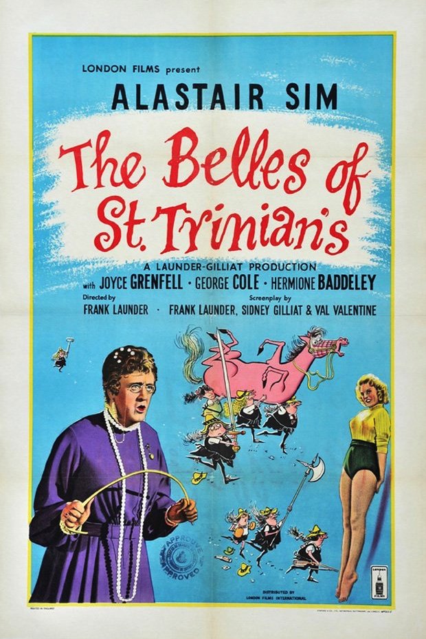 L'affiche du film The Belles of St. Trinian's