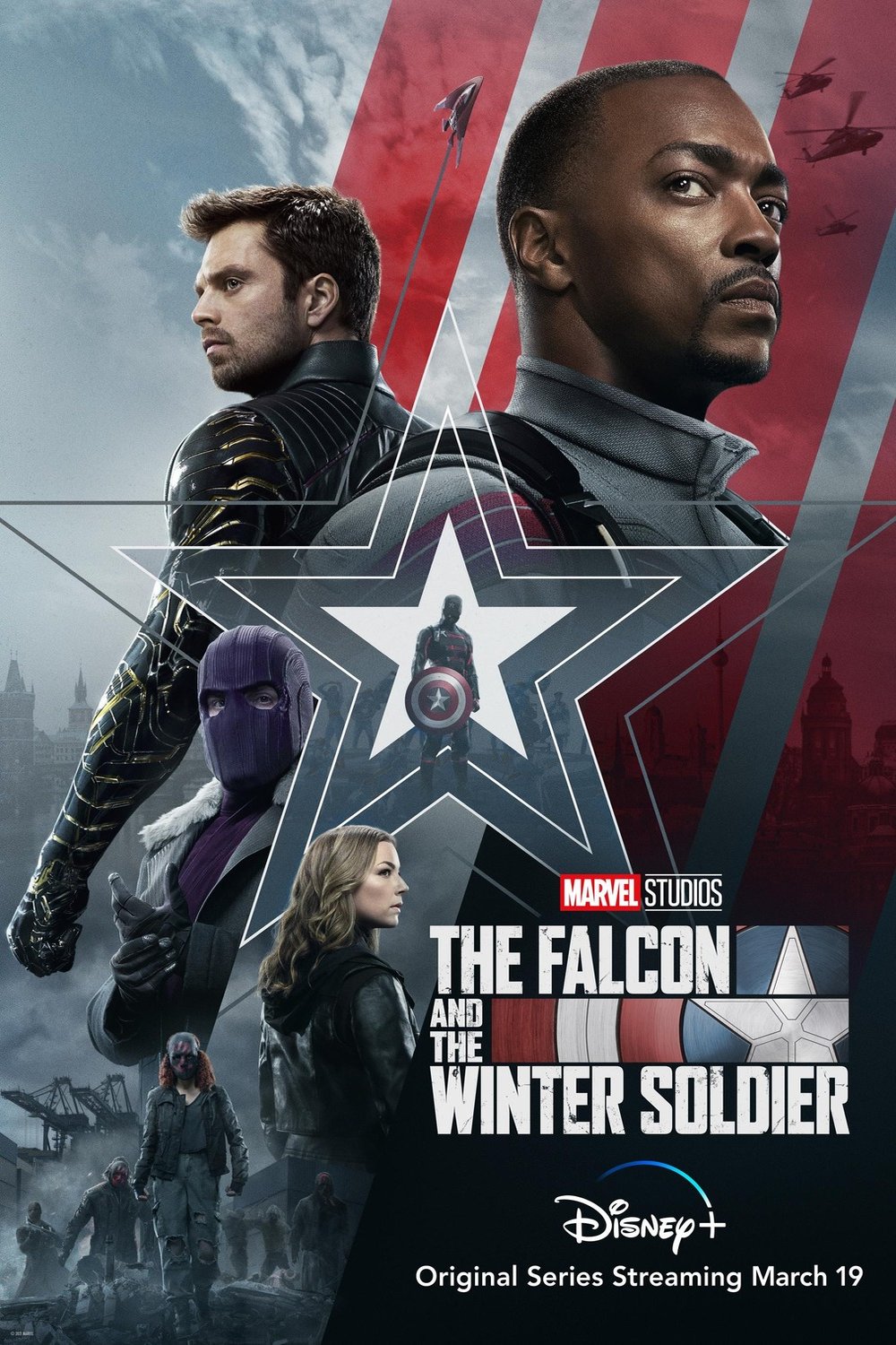L'affiche du film The Falcon and the Winter Soldier