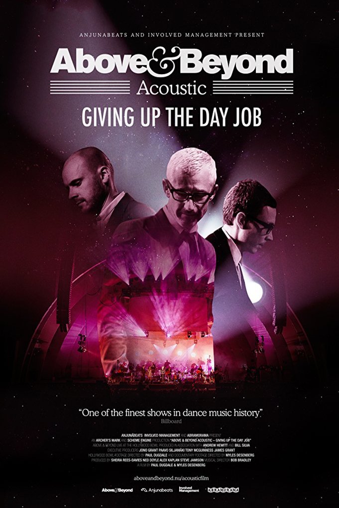 L'affiche du film Above & Beyond: Giving Up the Day Job