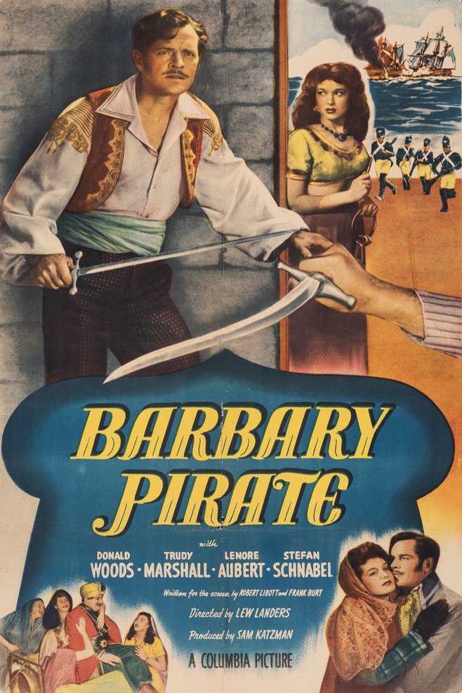 L'affiche du film Barbary Pirate