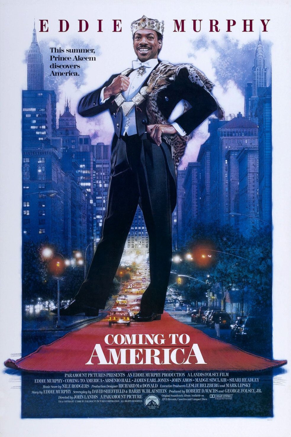 L'affiche du film Un Prince à New York