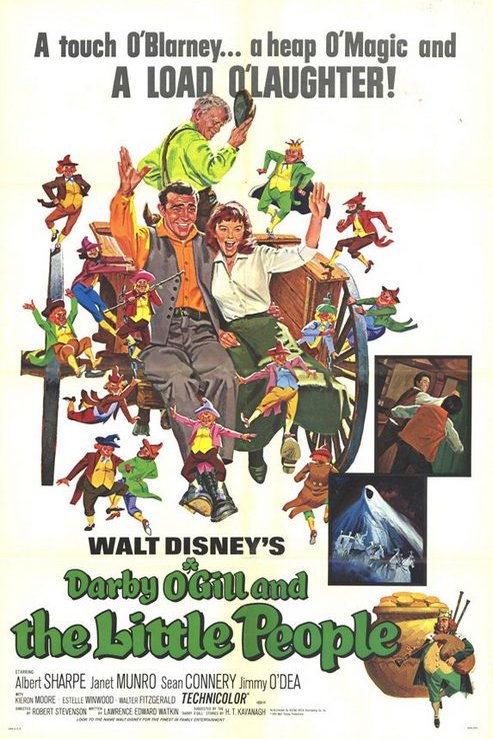 L'affiche du film Darby O'Gill et les lutins