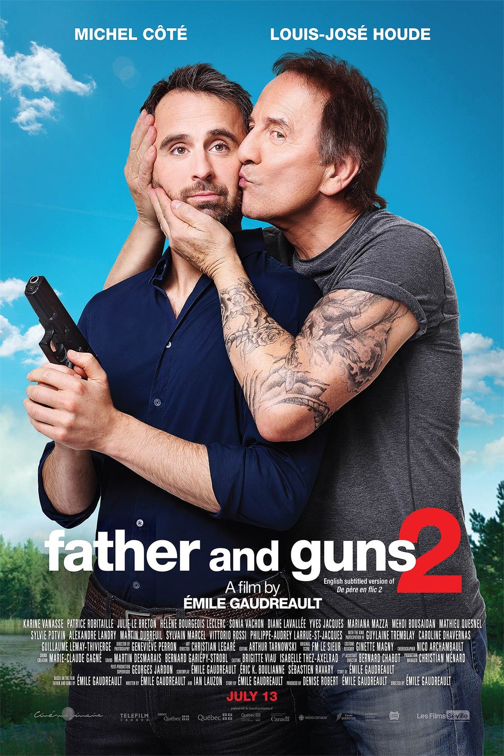 L'affiche du film Father and Guns 2