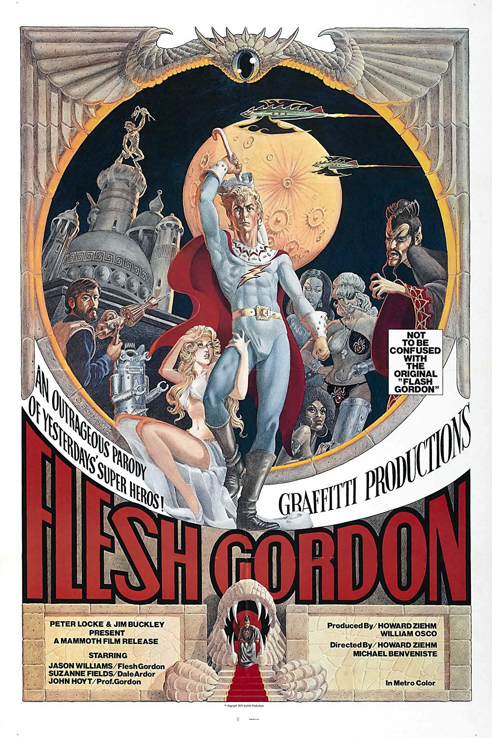 L'affiche du film Flesh Gordon