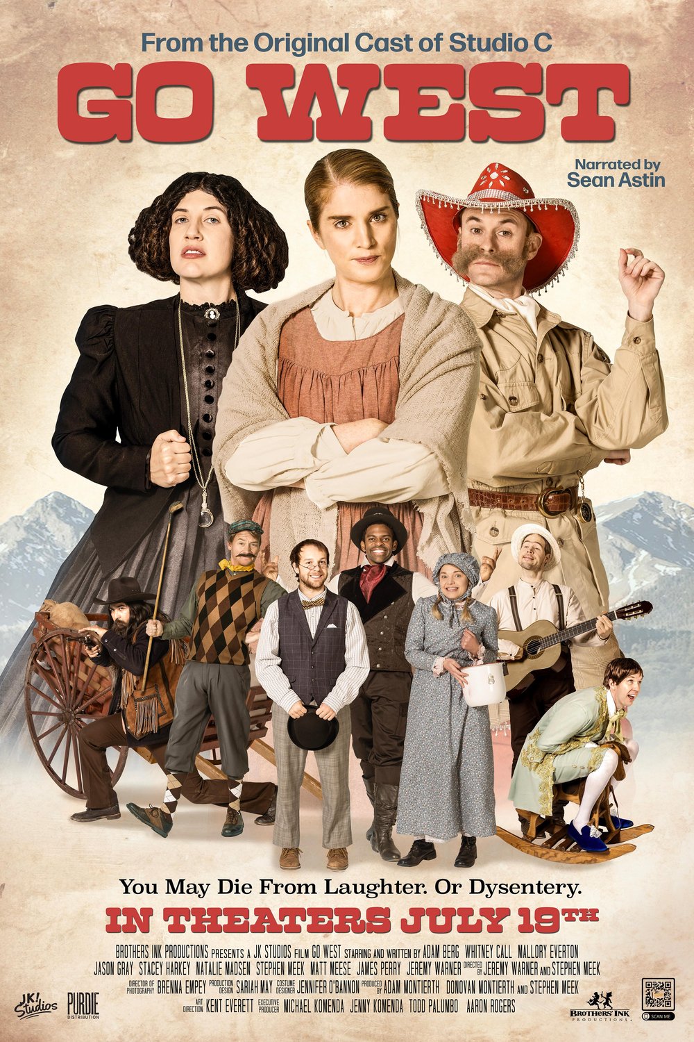 Poster of the movie Go West