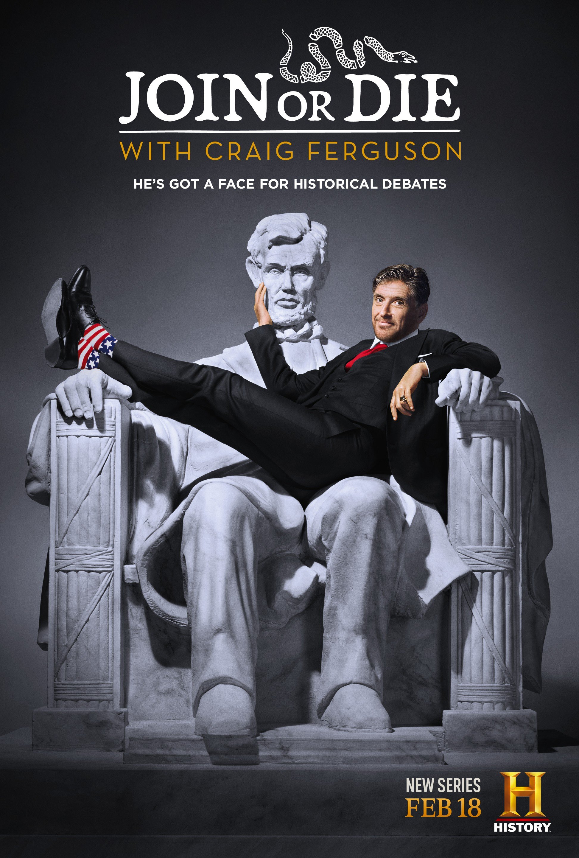 L'affiche du film Join or Die with Craig Ferguson