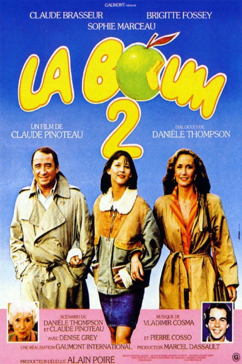 L'affiche du film La boum 2