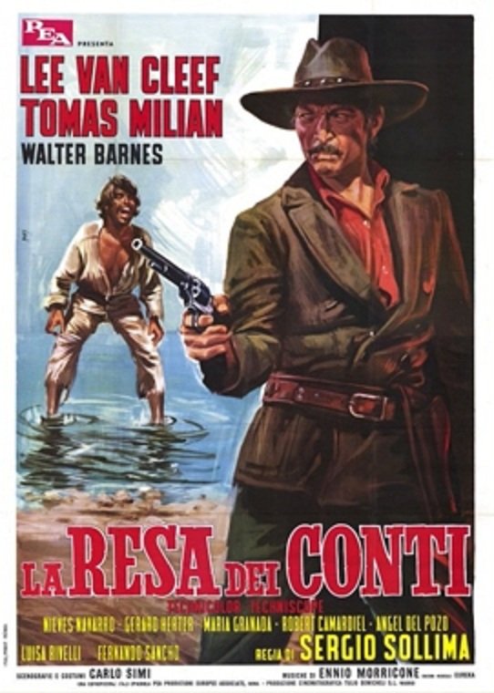 L'affiche originale du film The Big Gundown en italien
