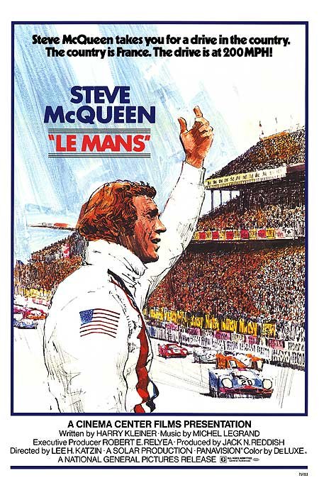 L'affiche du film Le Mans