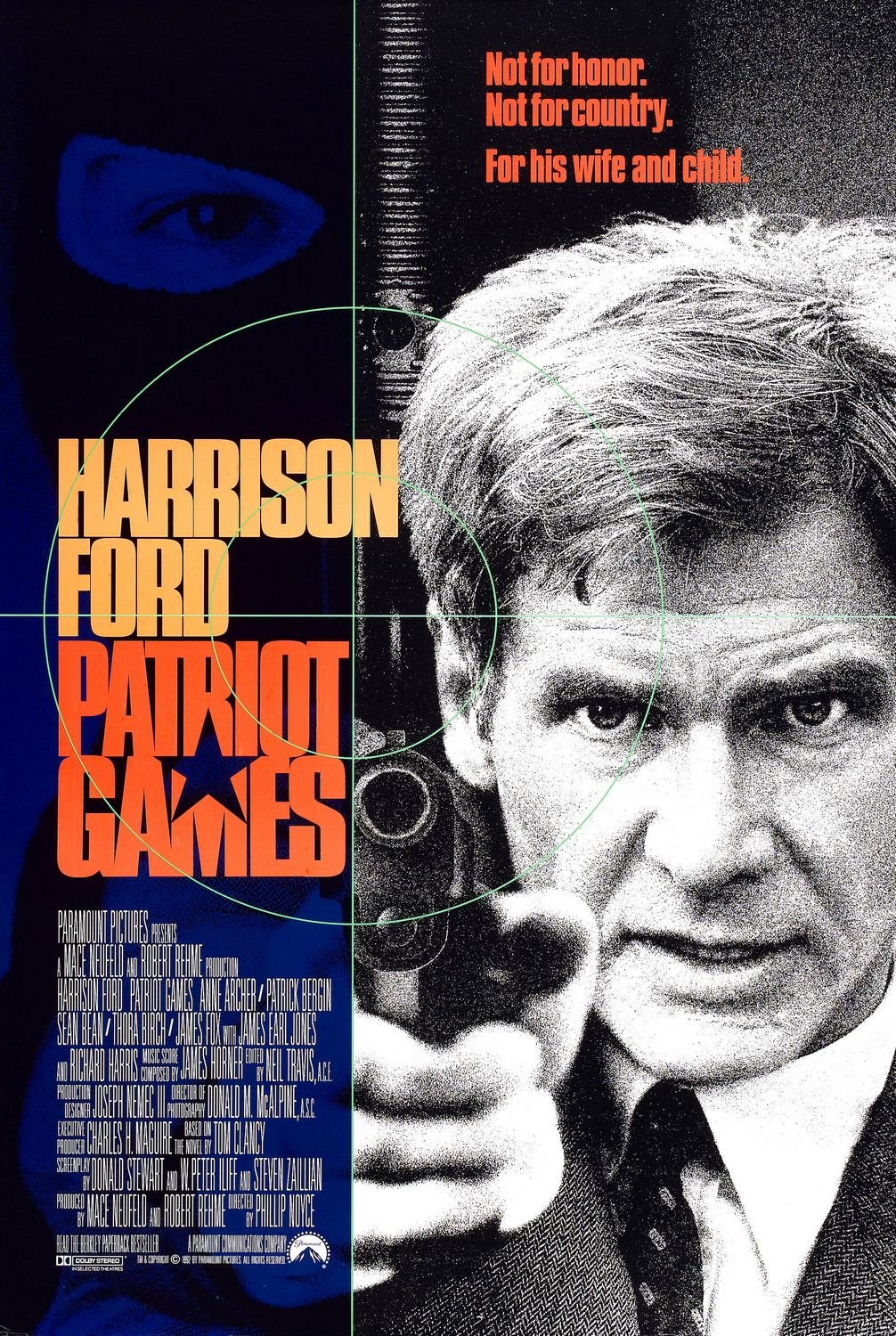 L'affiche du film Patriot Games