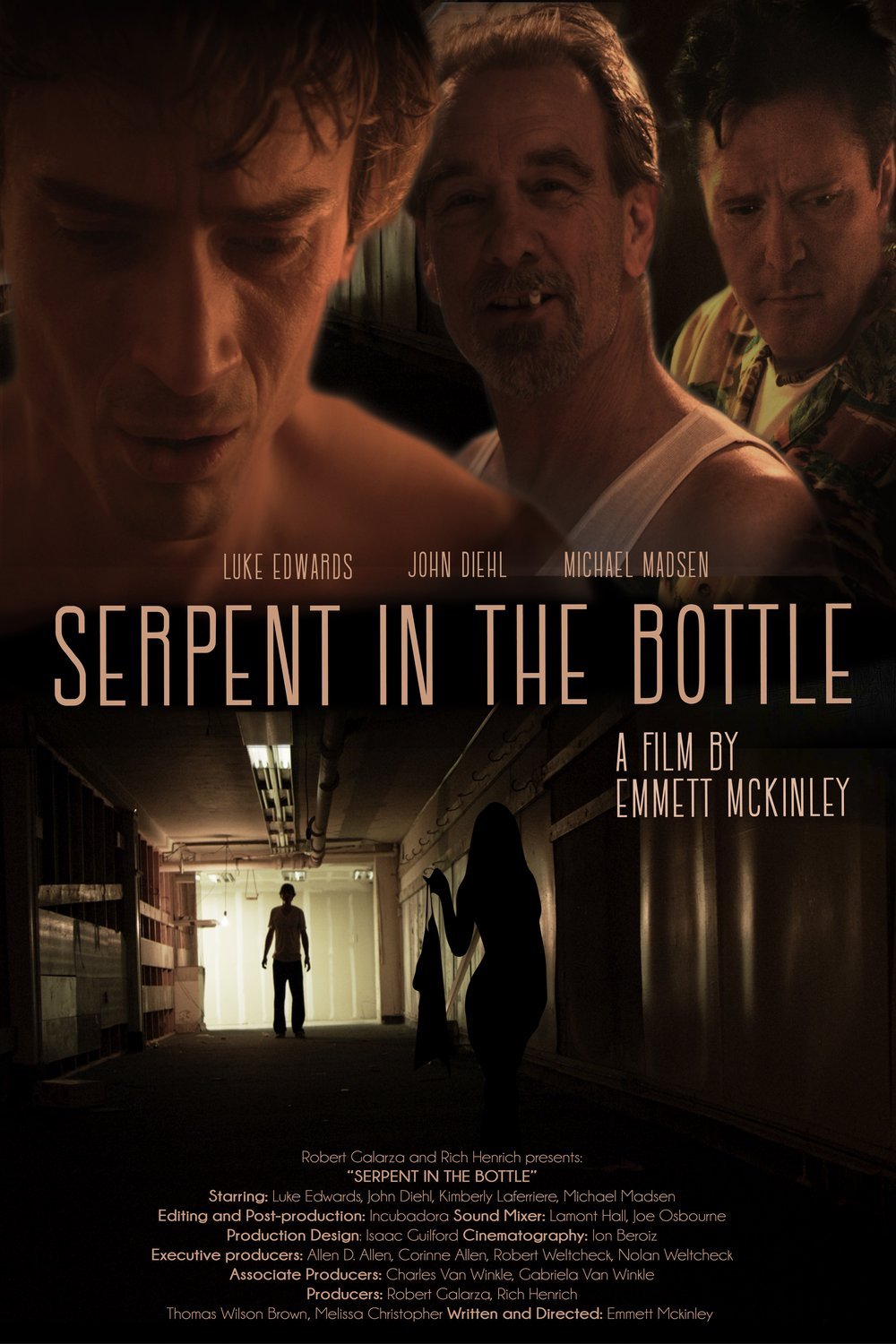 L'affiche du film Serpent in the Bottle