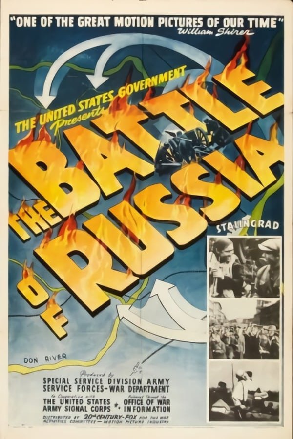 L'affiche du film The Battle of Russia