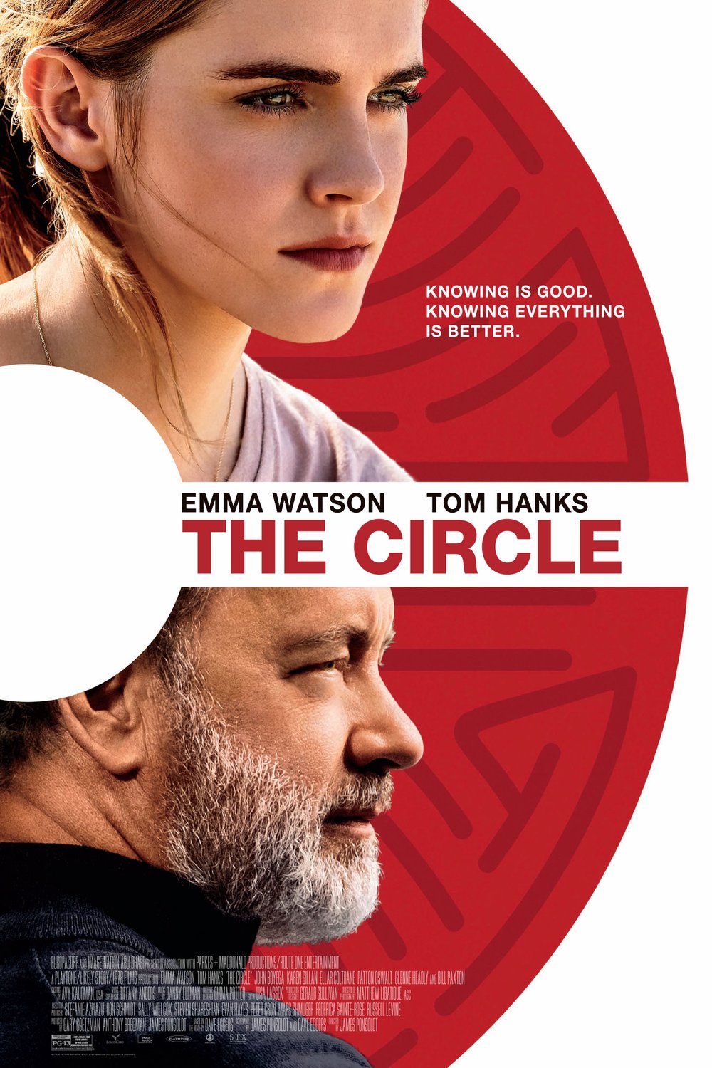 L'affiche du film The Circle