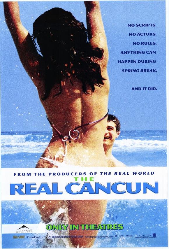 L'affiche du film The Real Cancun