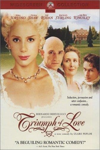 L'affiche du film The Triumph of Love