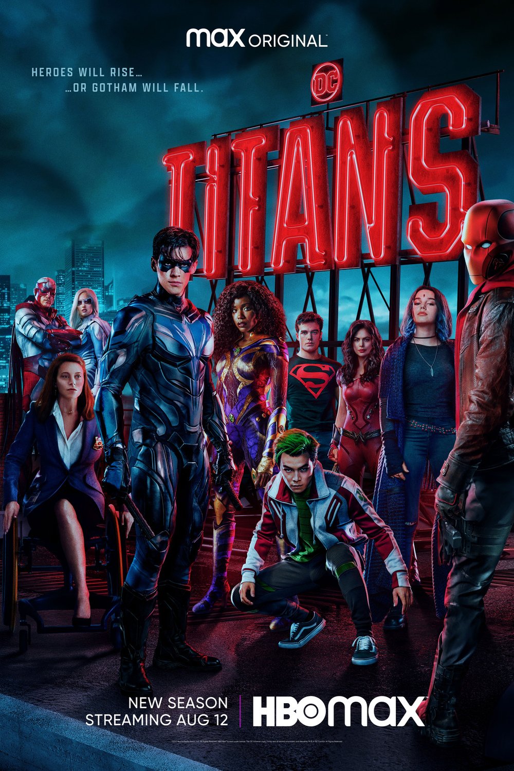 L'affiche du film Titans