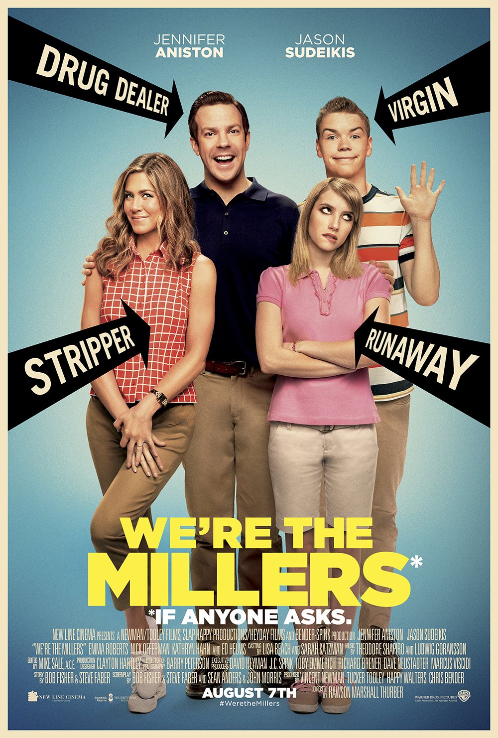 L'affiche du film We're the Millers