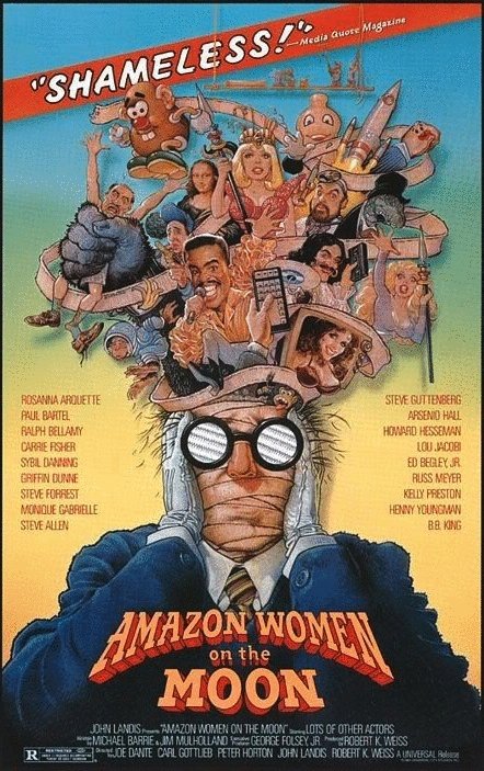 L'affiche du film Amazon Women on the Moon