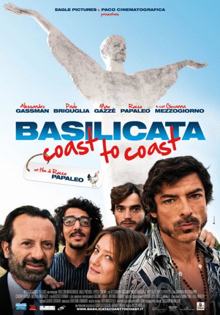 L'affiche originale du film Basilicata Coast to Coast en italien