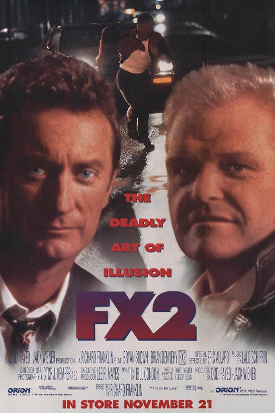 L'affiche du film F/X2