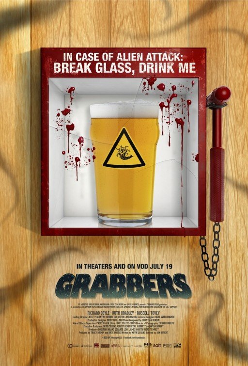 L'affiche du film Grabbers
