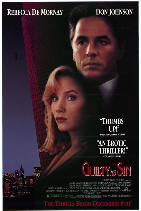 L'affiche du film Guilty as Sin