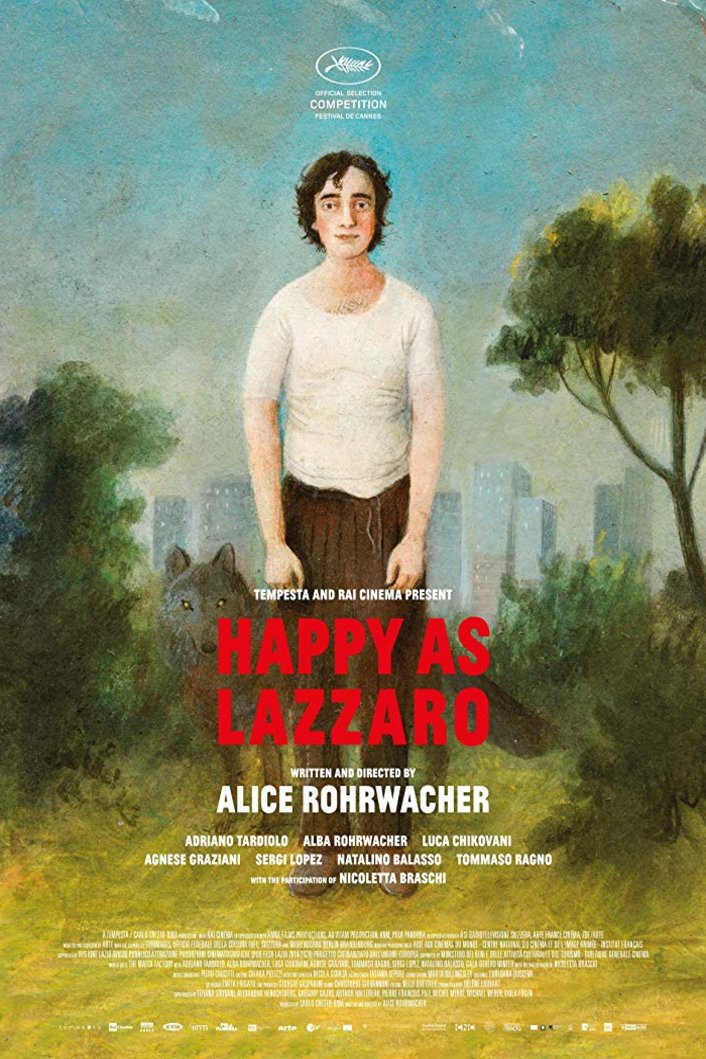 L'affiche du film Happy as Lazzaro