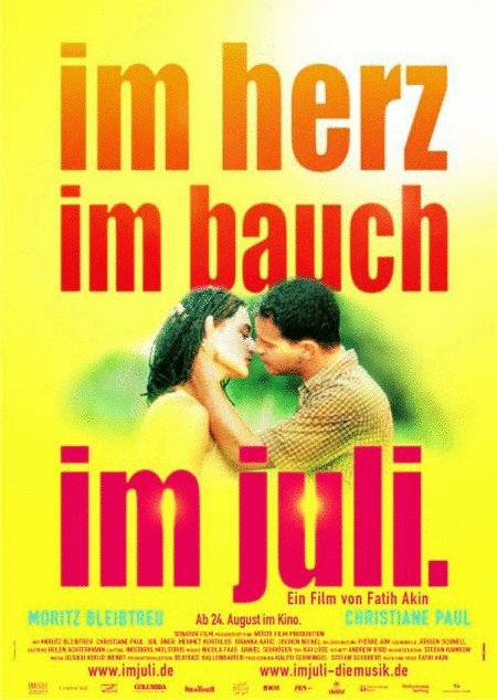 L'affiche originale du film Im Juli. en turc