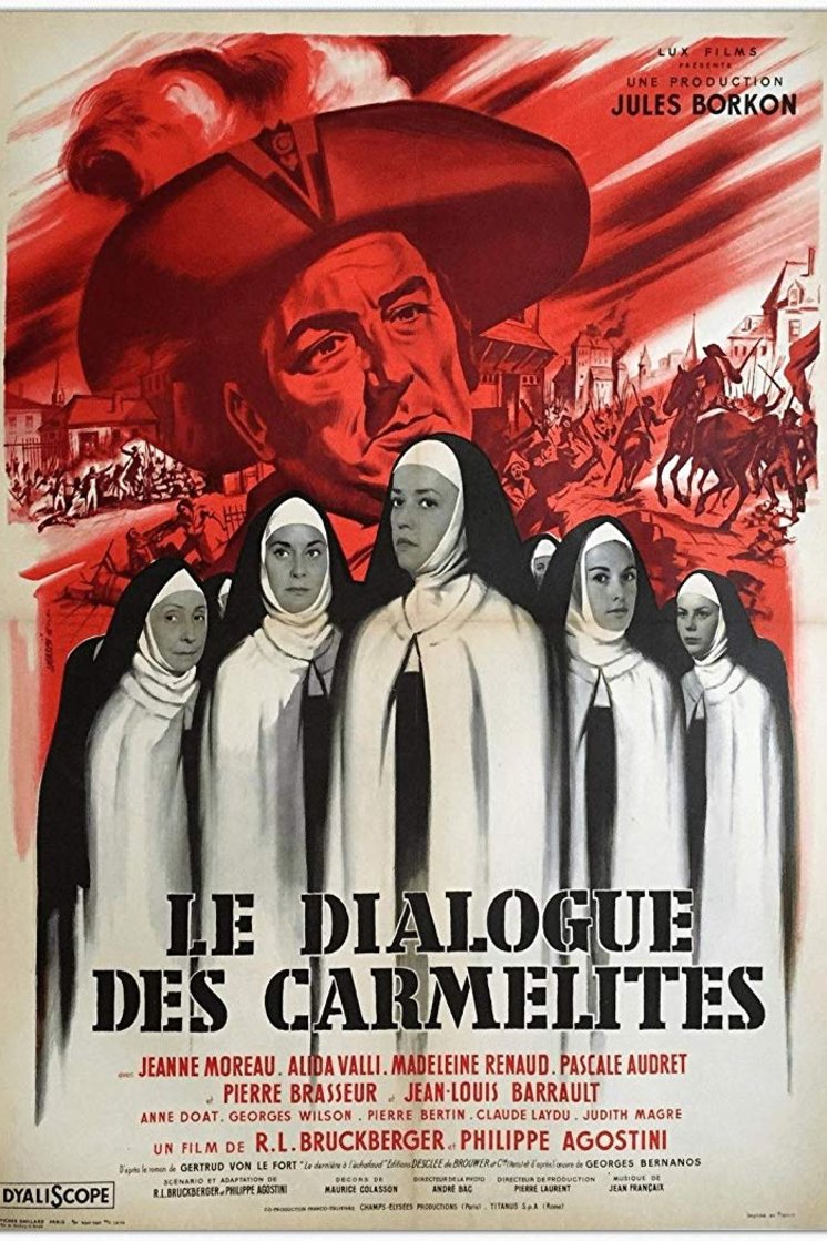 L'affiche du film Le Dialogue des Carmélites