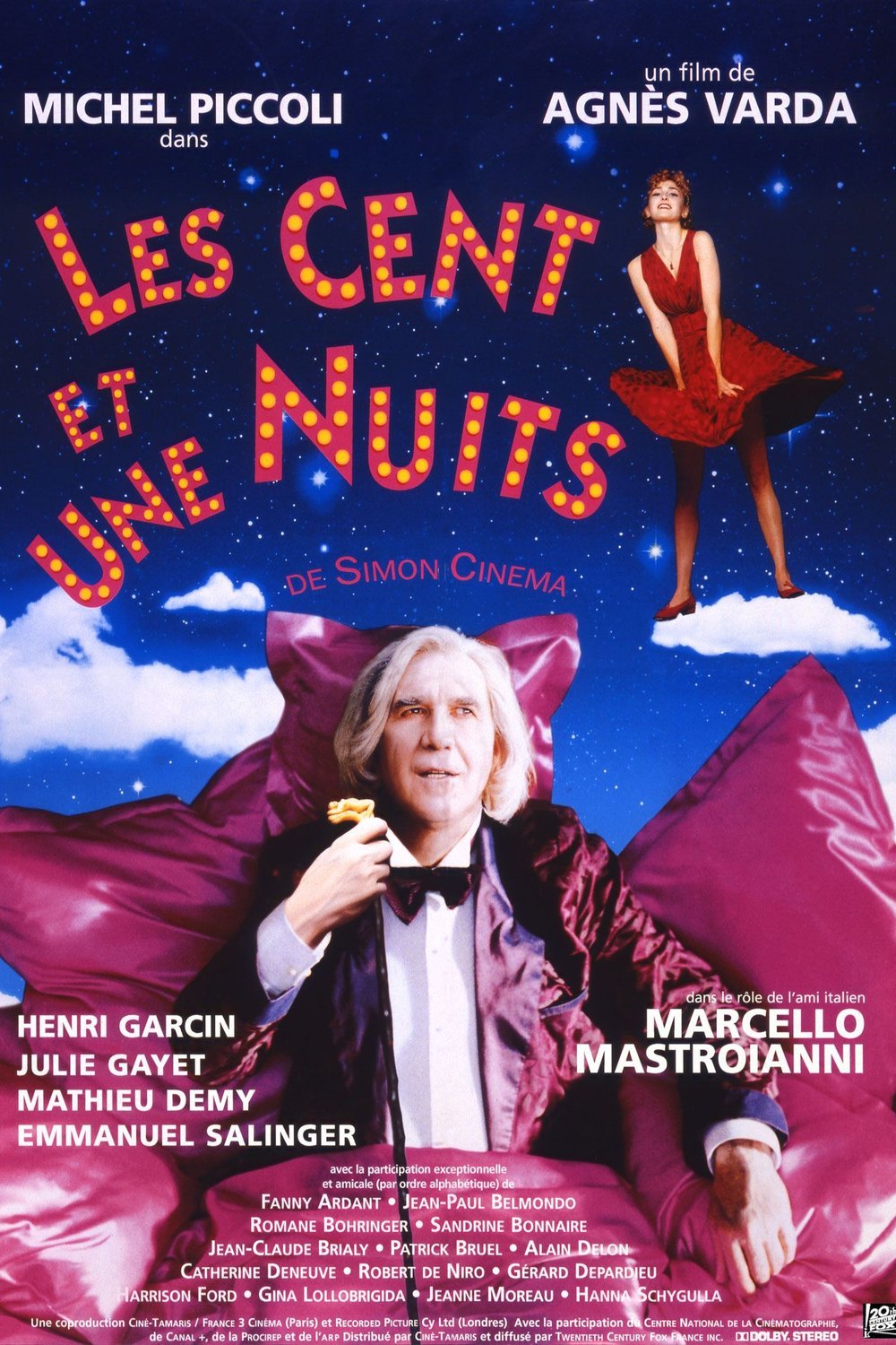 L'affiche du film Les Cent et une nuits de Simon Cinéma