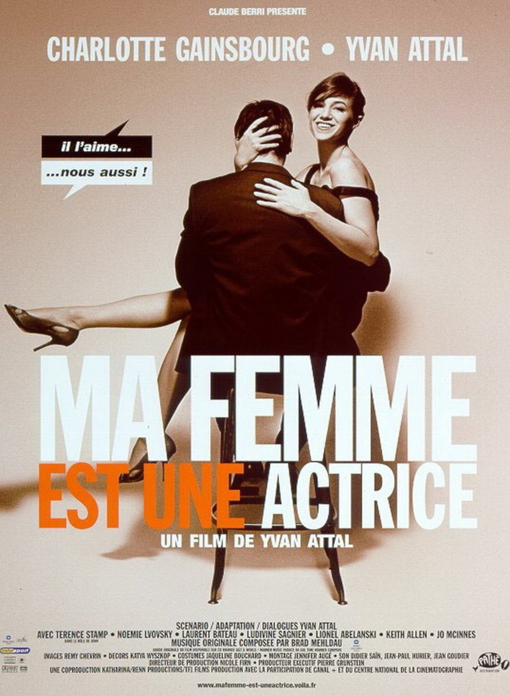 Poster of the movie Ma femme est une actrice
