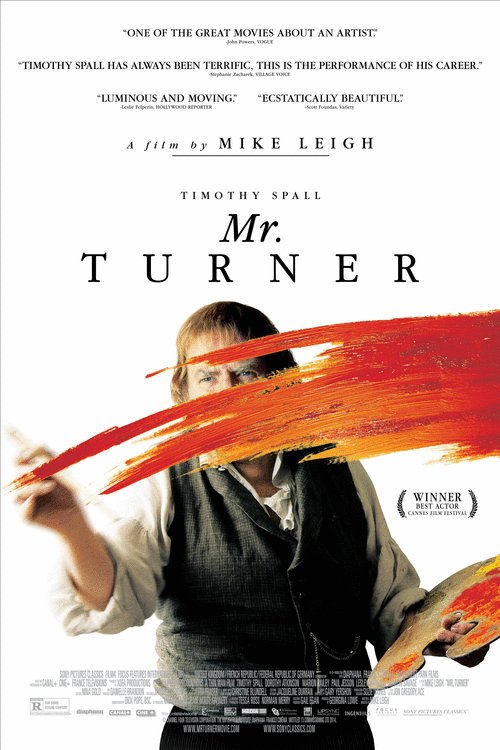 L'affiche du film Mr. Turner