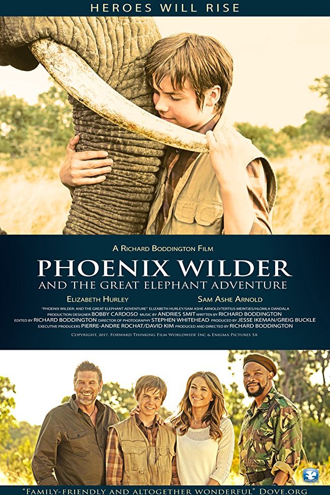 L'affiche du film Phoenix Wilder and the Great Elephant Adventure