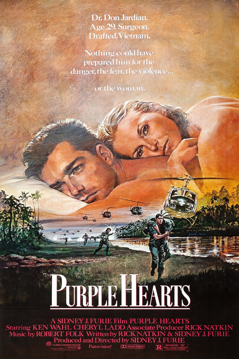 L'affiche du film Purple Hearts