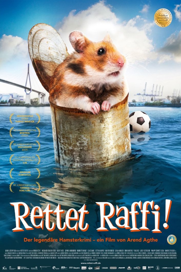 L'affiche originale du film Mon ami Raffi en allemand