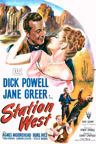 L'affiche du film Station West