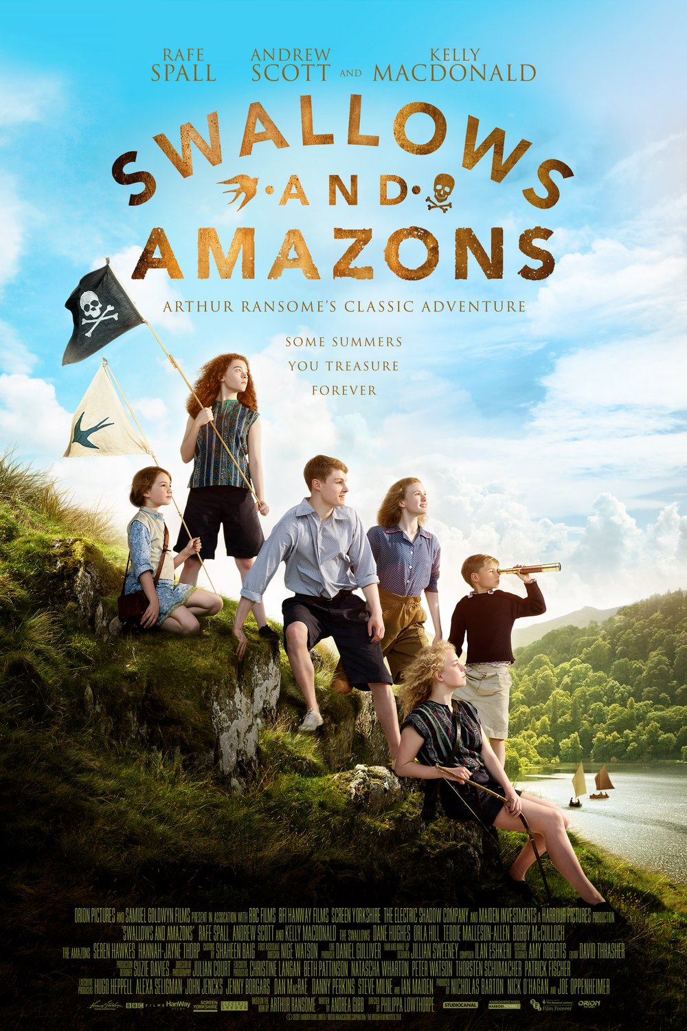 L'affiche du film Swallows and Amazons