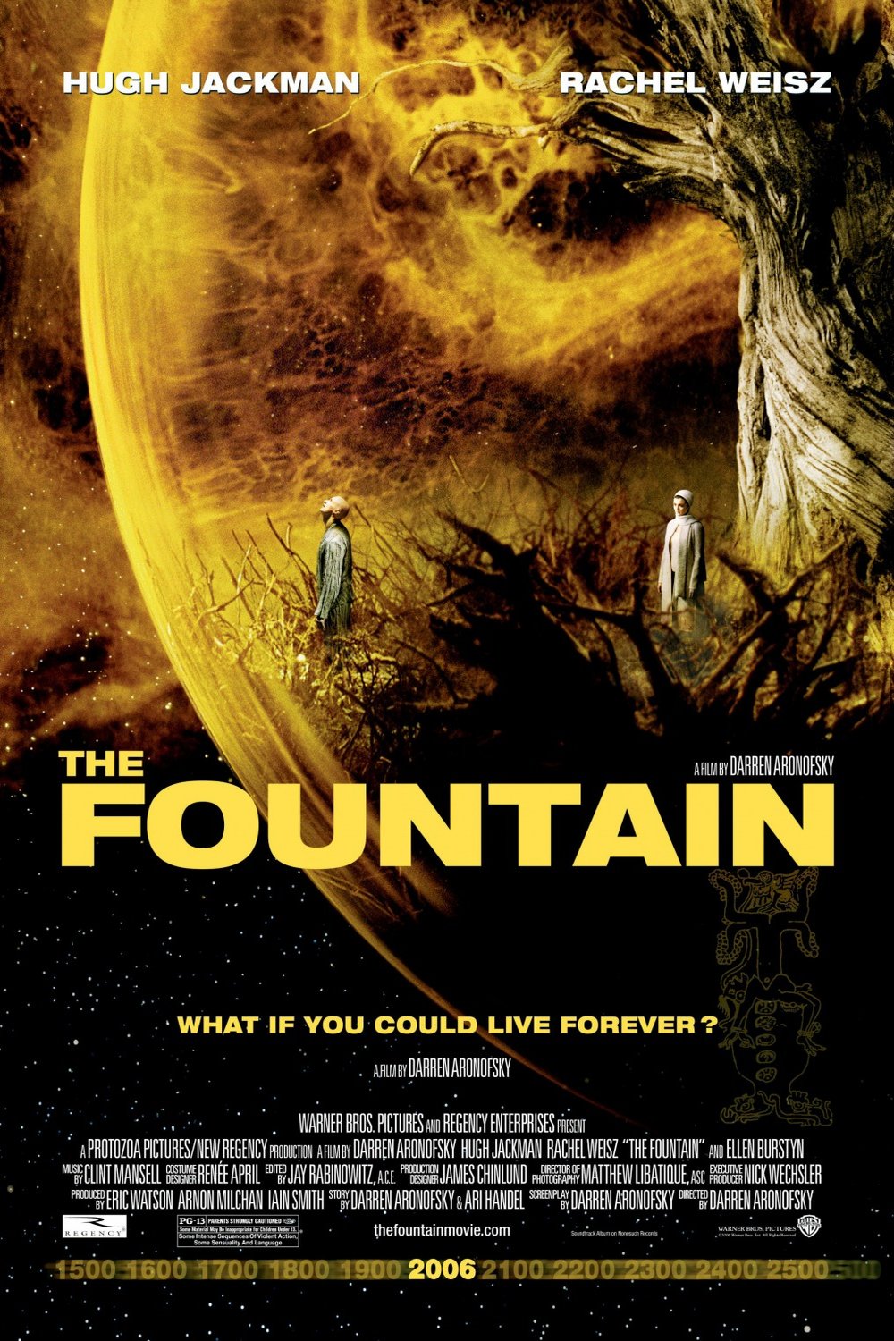 L'affiche du film The Fountain