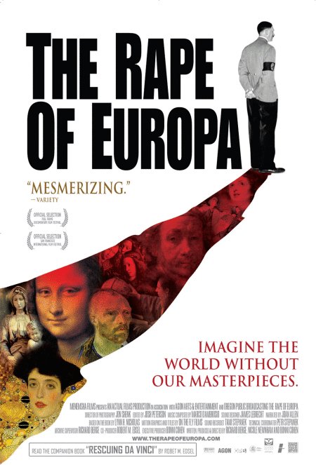 L'affiche du film Le Pillage de l'Europe: Hitler, artiste ou voleur
