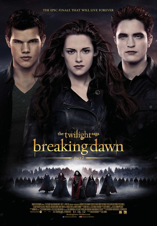 L'affiche du film The Twilight Saga: Breaking Dawn - Part 2