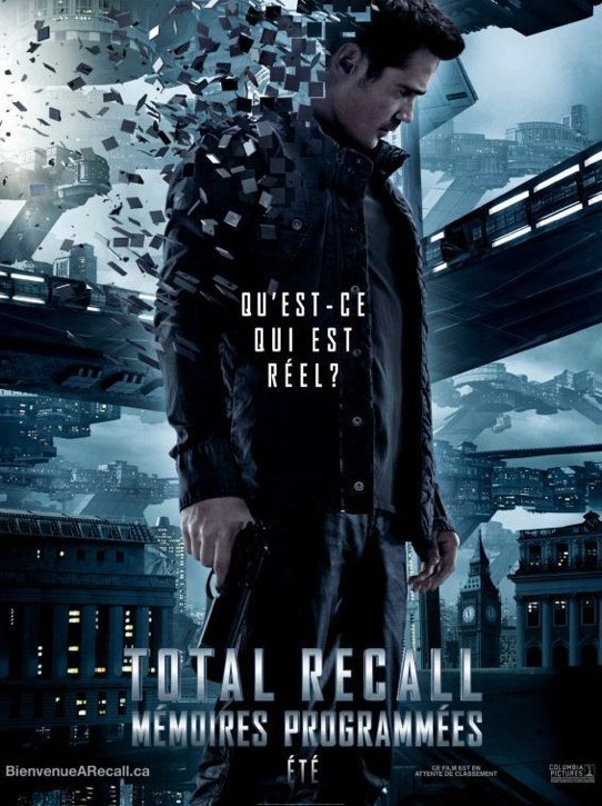 L'affiche du film Total Recall: Mémoires Programmées