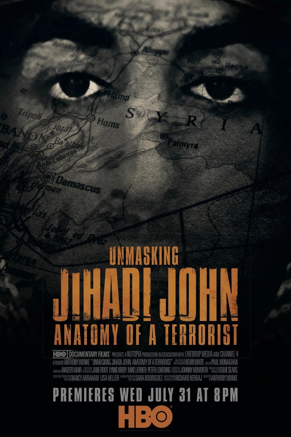 L'affiche du film Unmasking Jihadi John: Anatomy of a Terrorist