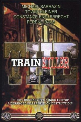 L'affiche originale du film The Train Killer en hongrois