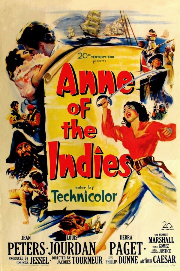 L'affiche du film Anne of the Indies