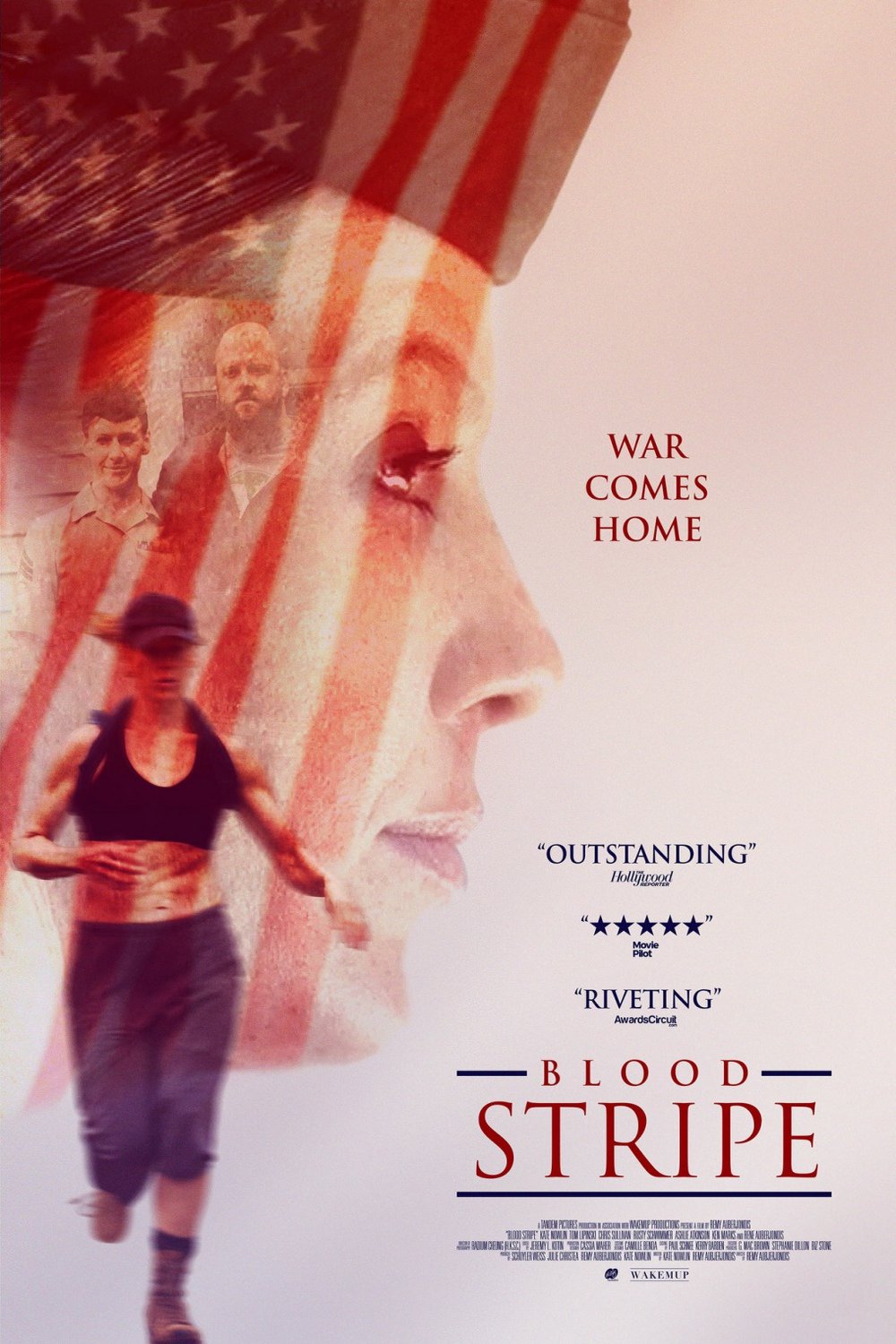 L'affiche du film Blood Stripe