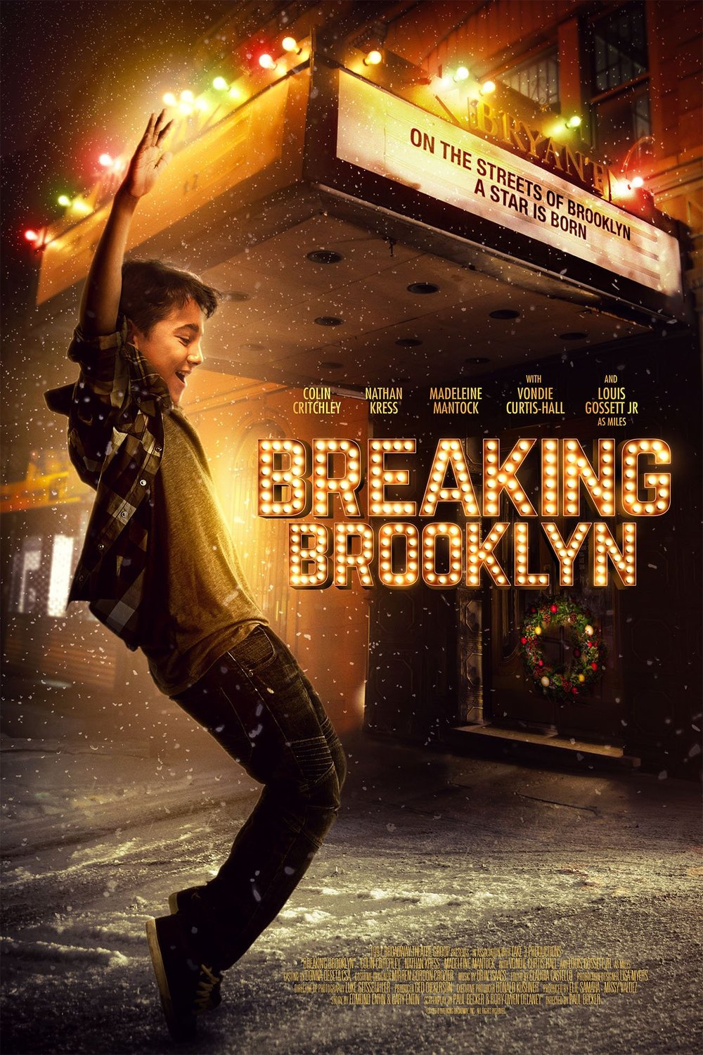 L'affiche du film Breaking Brooklyn